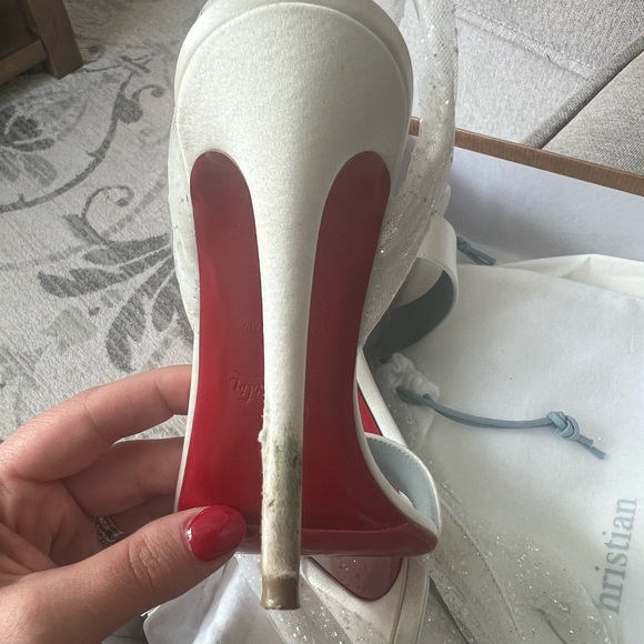 Christian Louboutin Bridal Heels - Picture 7 of 10